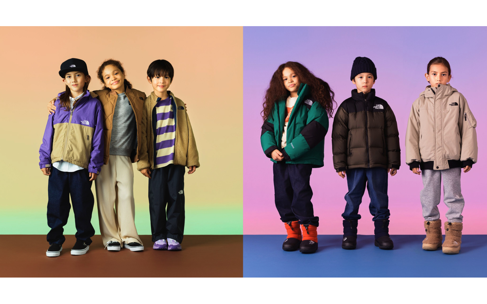 THE NORTH FACE KIDS 2024 FW STYLE FOR YOUNG EXPLORERS