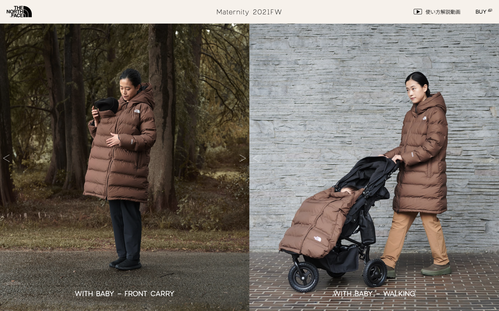 THE NORTH FACE MATERNITY 2021 FW