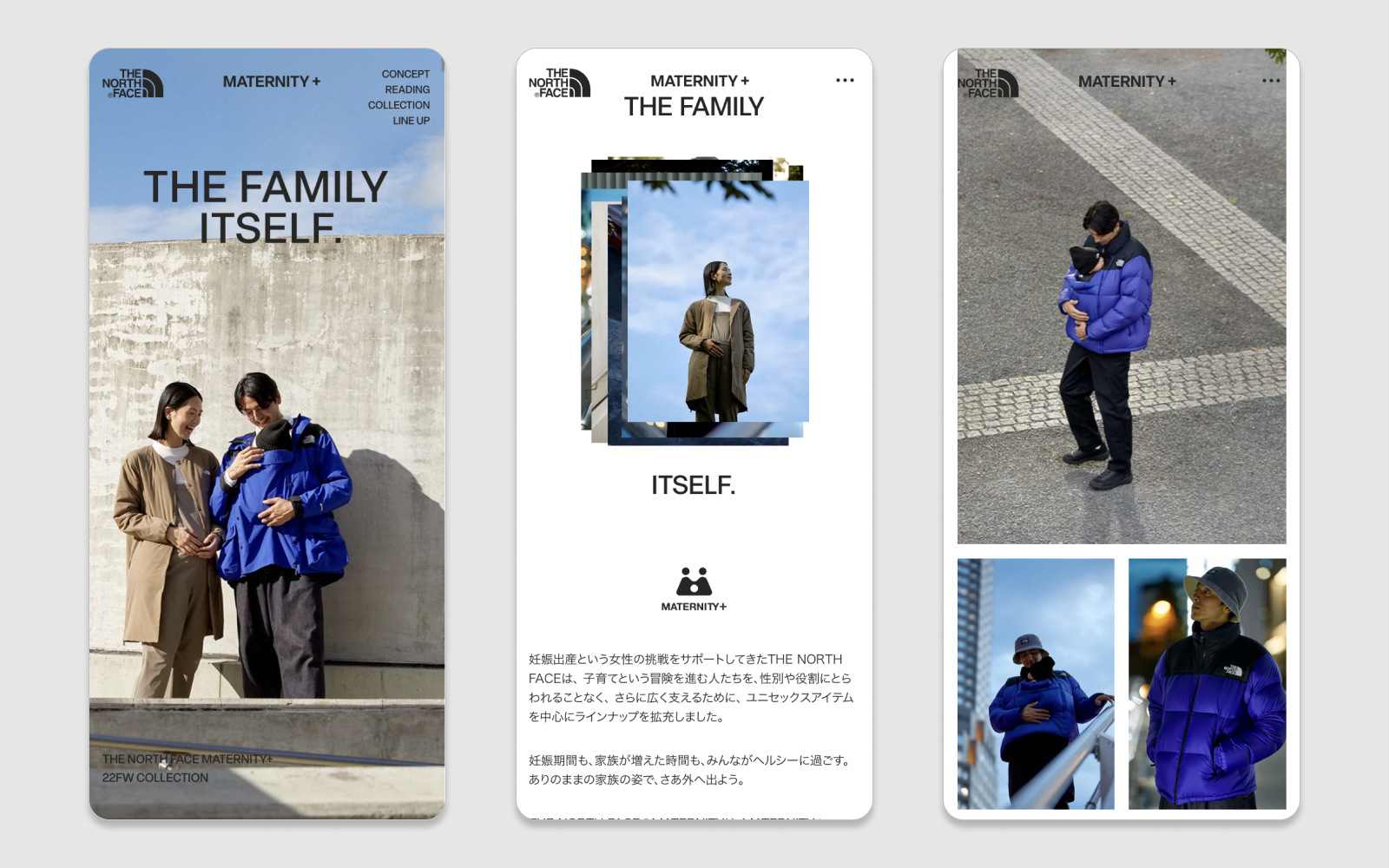 THE NORTH FACE MATERNITY+ 2022 FW