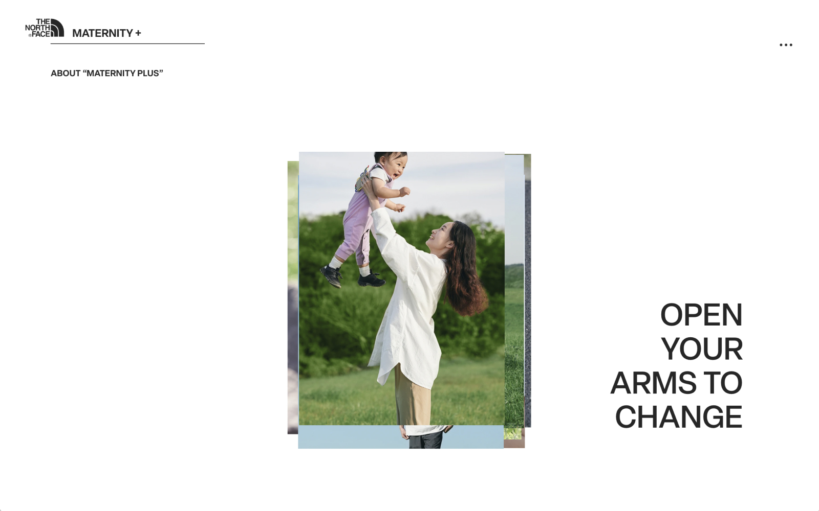 THE NORTH FACE MATERNITY+ 2023 SS
