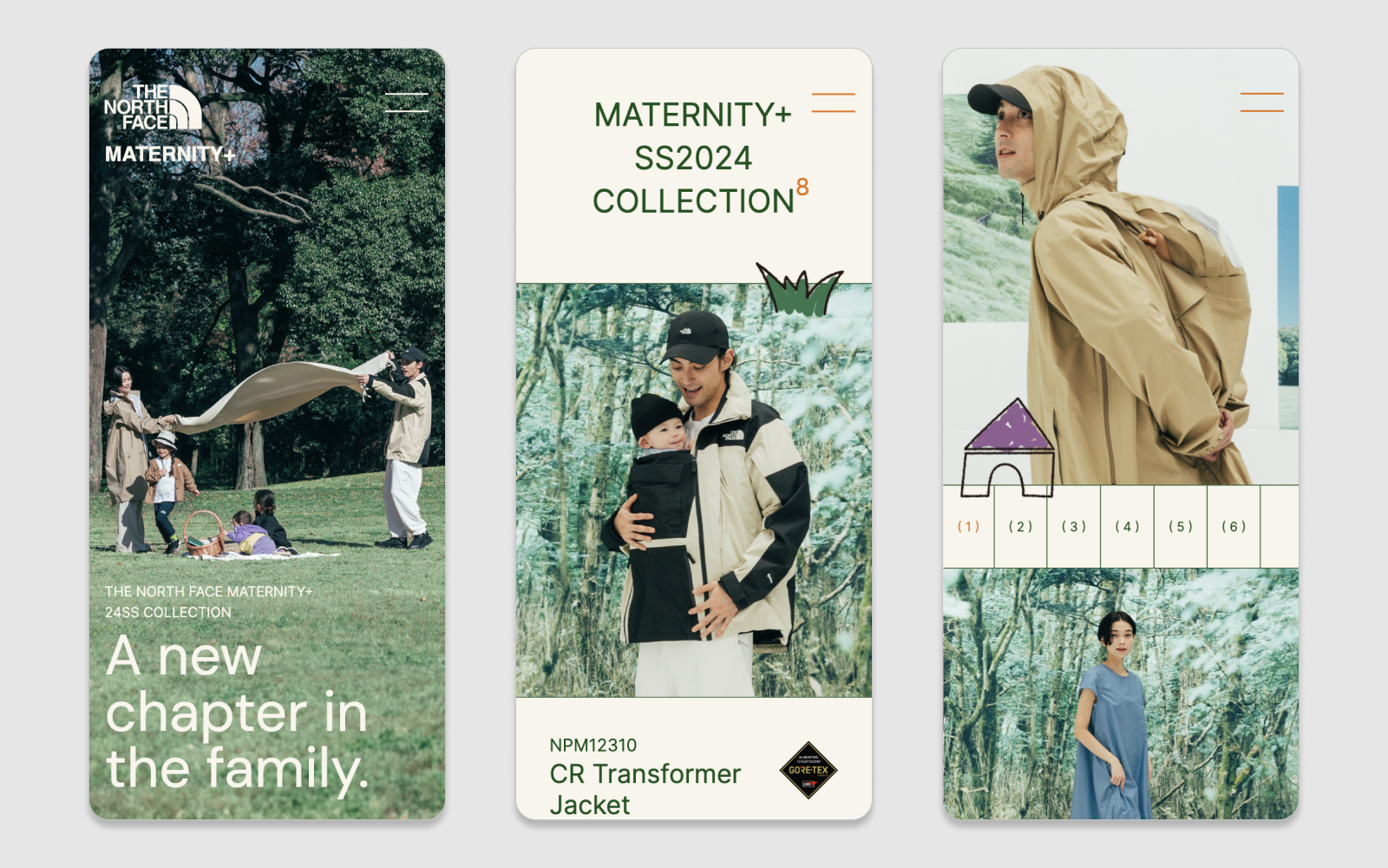 THE NORTH FACE MATERNITY+ 2024 SS
