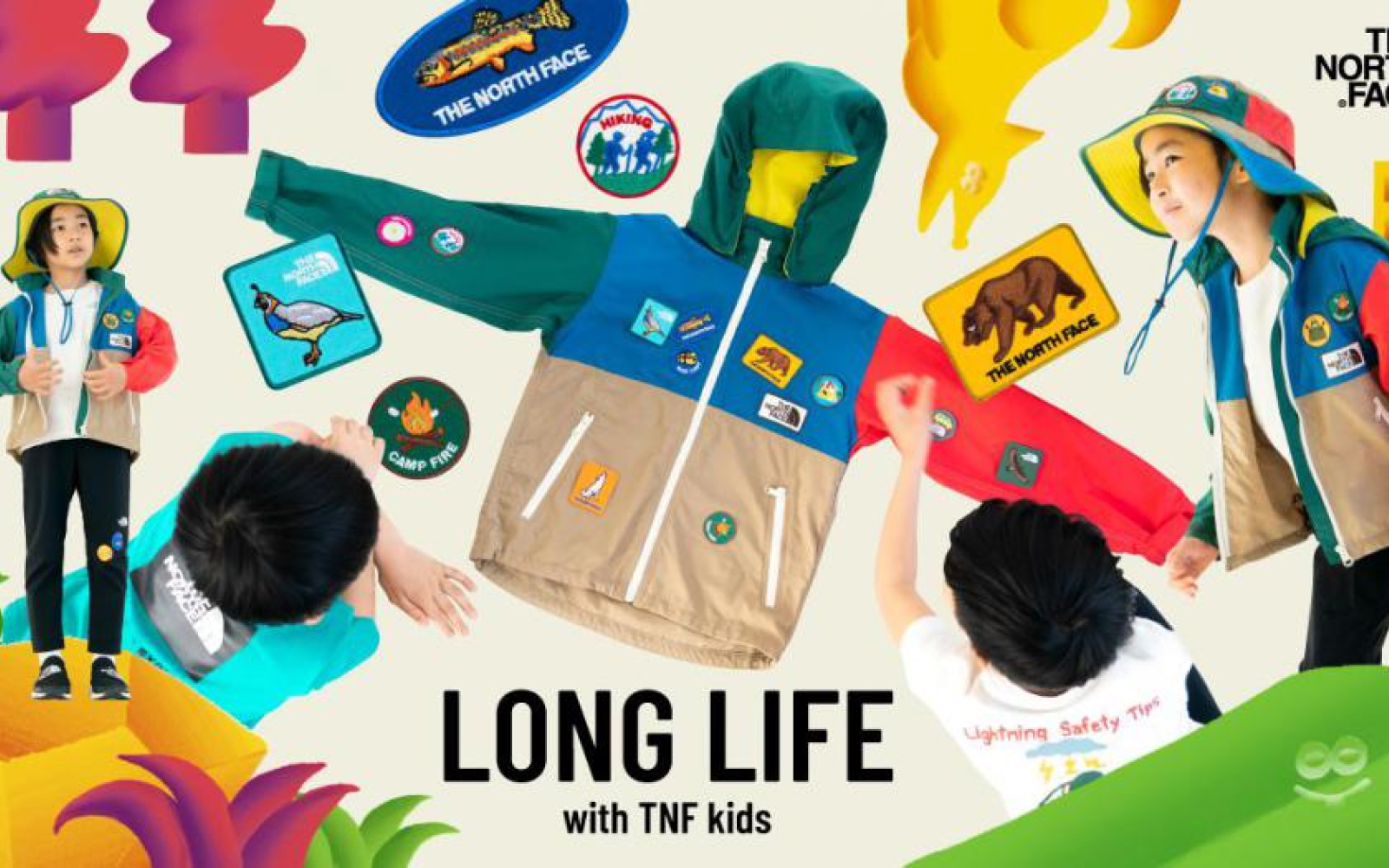 THE NORTH FACE KIDS “LONG LIFE ITEM COLLECTION ”
